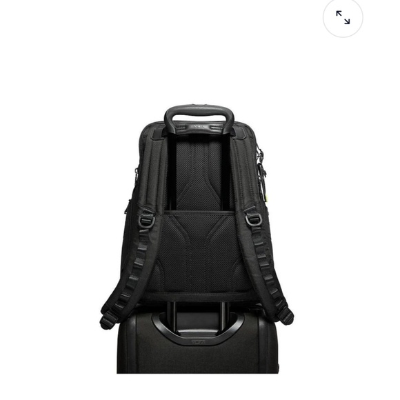 🎒 TUMI Voyage Backpack | Gray & Black with Orange Accents - Picture 4 of 16